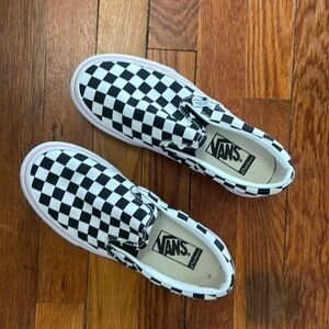 Custom Checkered Vans
